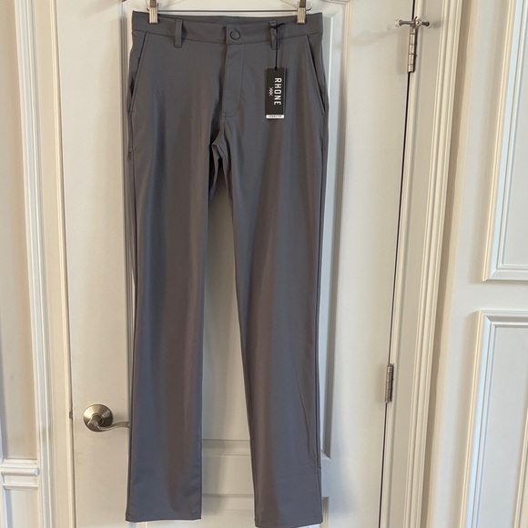 Rhone Men's Sleek Commuter Pant - Dark Gray - Picture 1 of 5